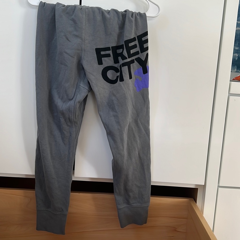Free city sweatpants!